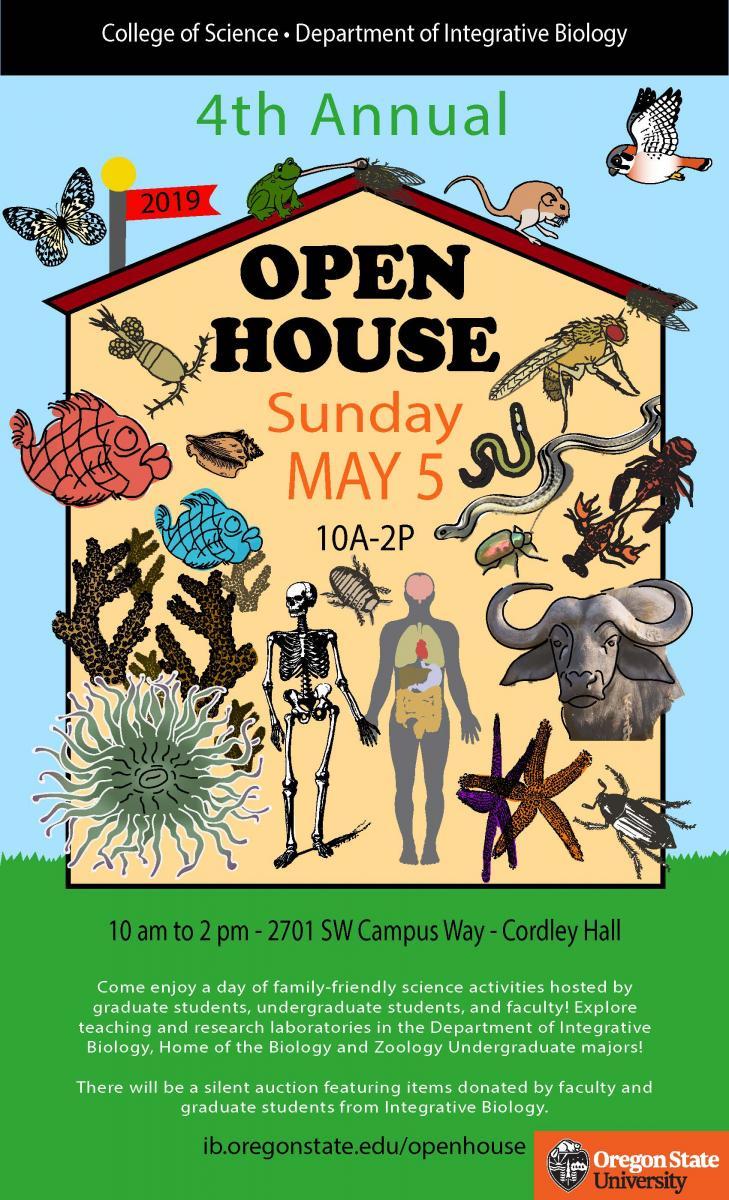 Poster used for the 2016 IB open house.